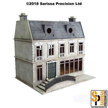 European Commercial Townhouse with Dormer