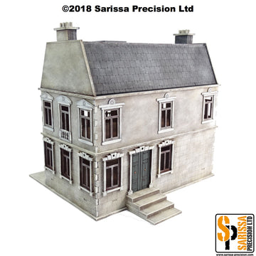 European Residential Townhouse with Dormer