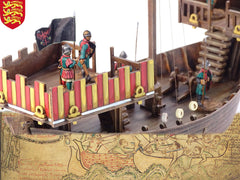 Medieval Cog Sailing Ship (28mm)