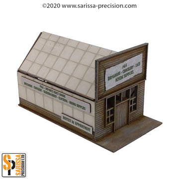 Tent Town - Large shop with boarding