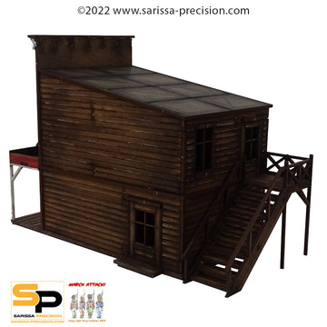 Old West 2 Storey Shop 2
