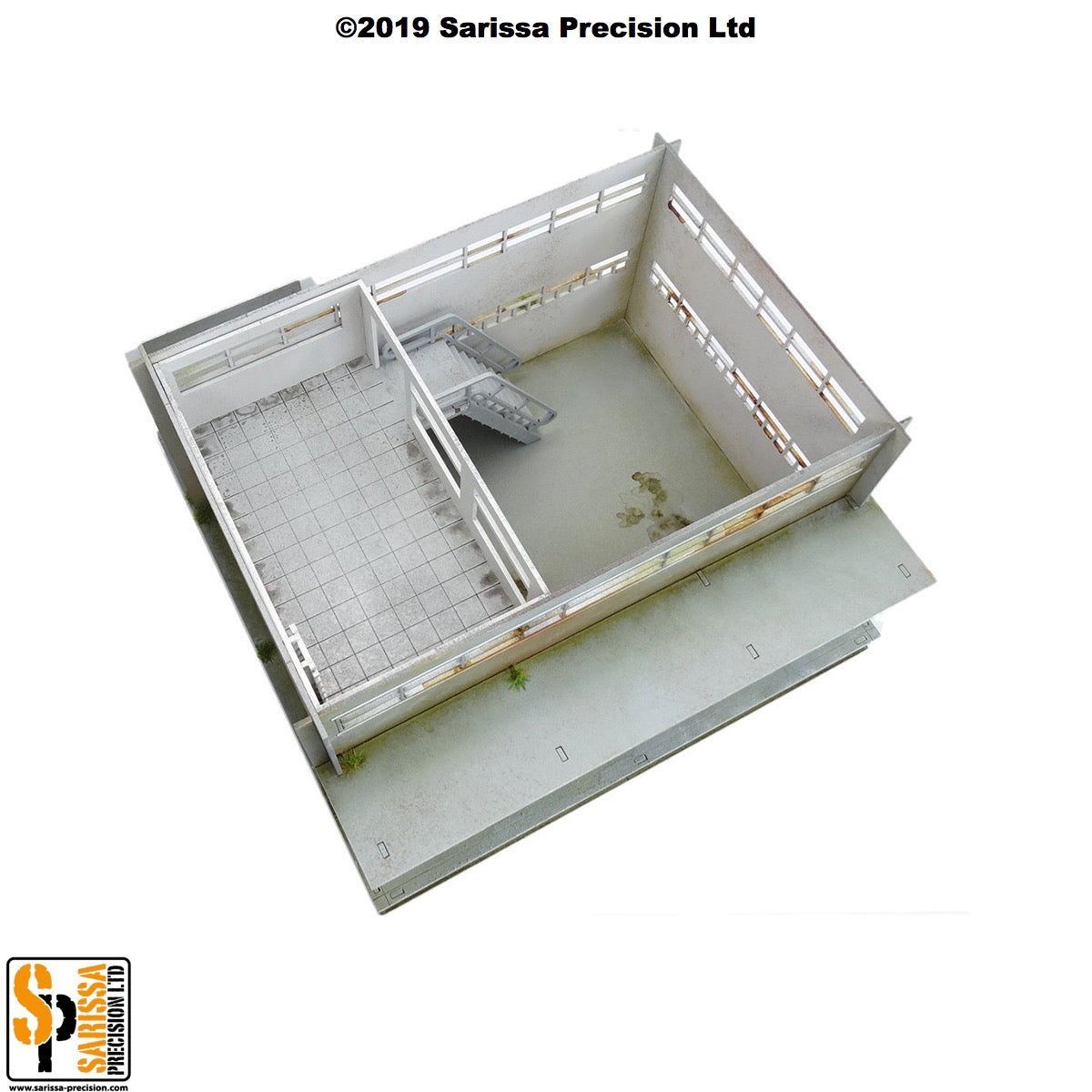 Secure Compound Scenery Set (28mm) – Sarissa Precision Limited