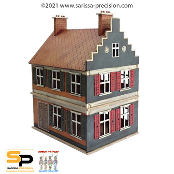 Dutch / Belgian Two-Storey Townhouse 2 (15mm)