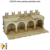 Desert Fort Arch Walls (28mm)