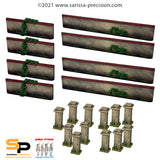 Walls - High Stucco Walls, Intact