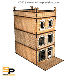 European Townhouse 3 Storey Narrow Building A