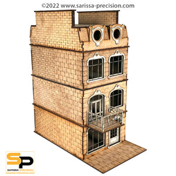European Townhouse 3 Storey Narrow Building B