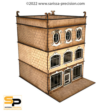 European Townhouse 3 Storey Wide Building A