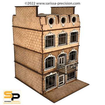 European Townhouse 3 Storey Wide Building B