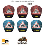 Gaslands Effect Template Set 2 - Full Colour