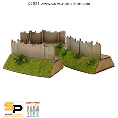 Celt Fortified Palisade Village (28mm)
