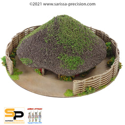 Celt Chieftains Round House & Corral Set