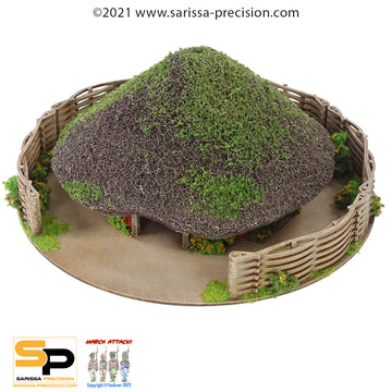 Celt Chieftains Round House & Corral Set