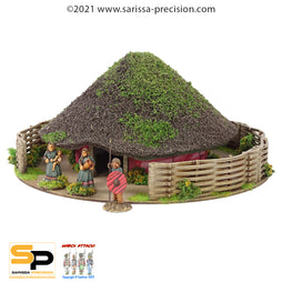 Celt Chieftains Round House & Corral Set