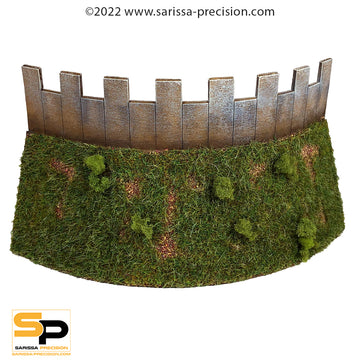 Raised Earth Palisade Corner