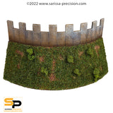 Raised Earth Palisade Corner