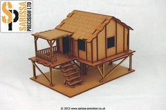 Planked-Style Village House - 15mm