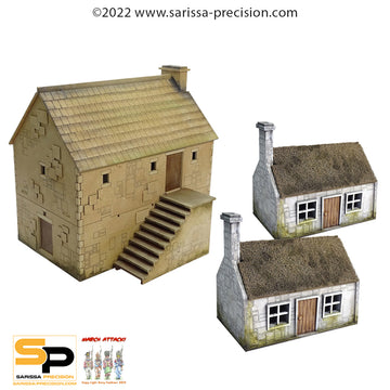 Fortified Border Village Set (28mm)