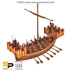 Northern Great Galley (Castellated) (28mm)