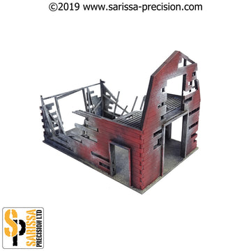 Burnt-Out Barn (28mm)