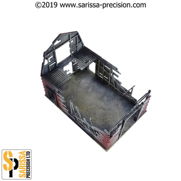 Burnt-Out Barn (28mm)