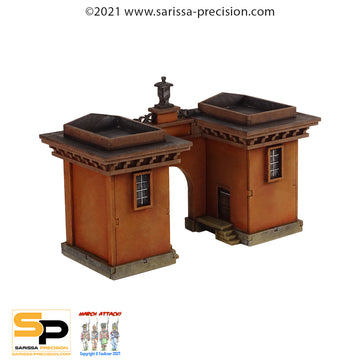 15mm ACW Gettysburg - Cemetery Gatehouse