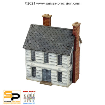 15mm North American - Planked House