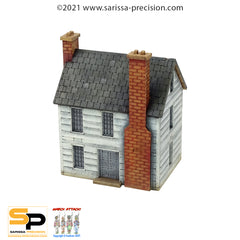 15mm North American - Planked House