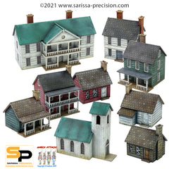 15mm North American Town set
