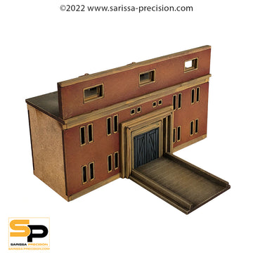 15mm ACW Brick Fort Gate Wall