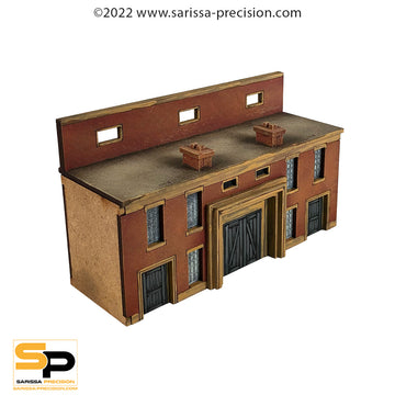 15mm ACW Brick Fort Gate Wall