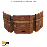 15mm ACW Brick Fort corners (x3)