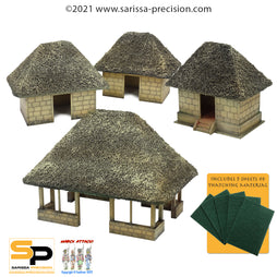 Ancient Americas - Village Set (28mm)