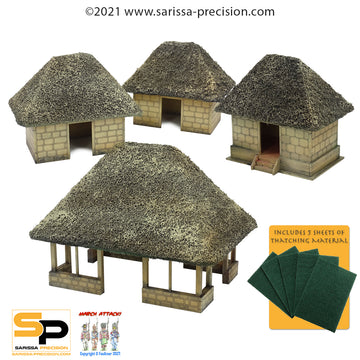 Ancient Americas - Village Set (28mm)