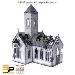 Destroyed Village Church