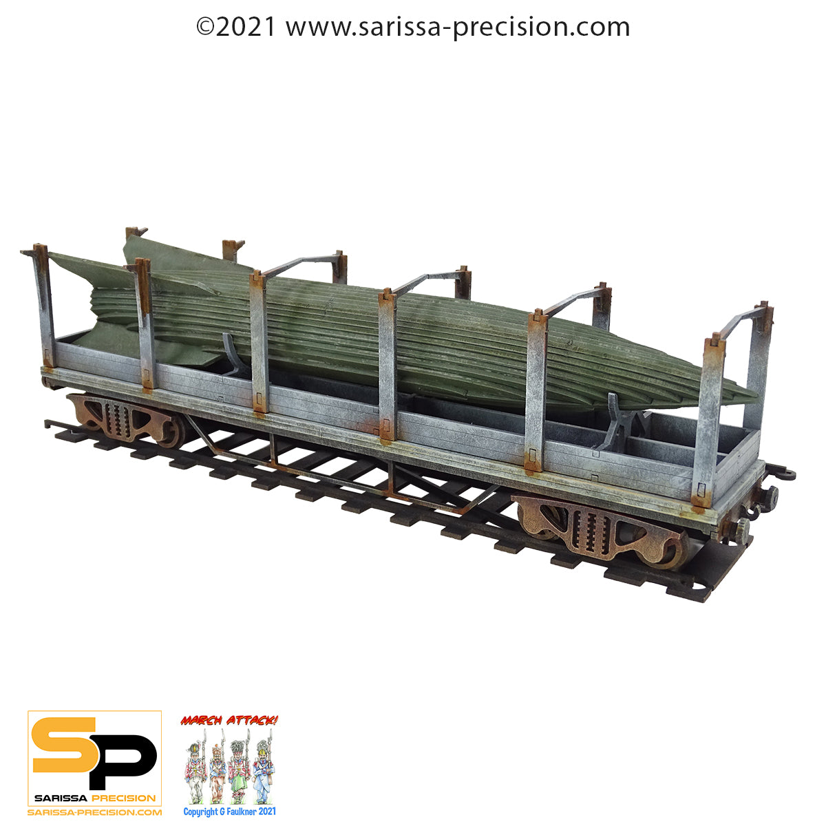 V2 Rocket Rail Car (28mm ) – Sarissa Precision Limited
