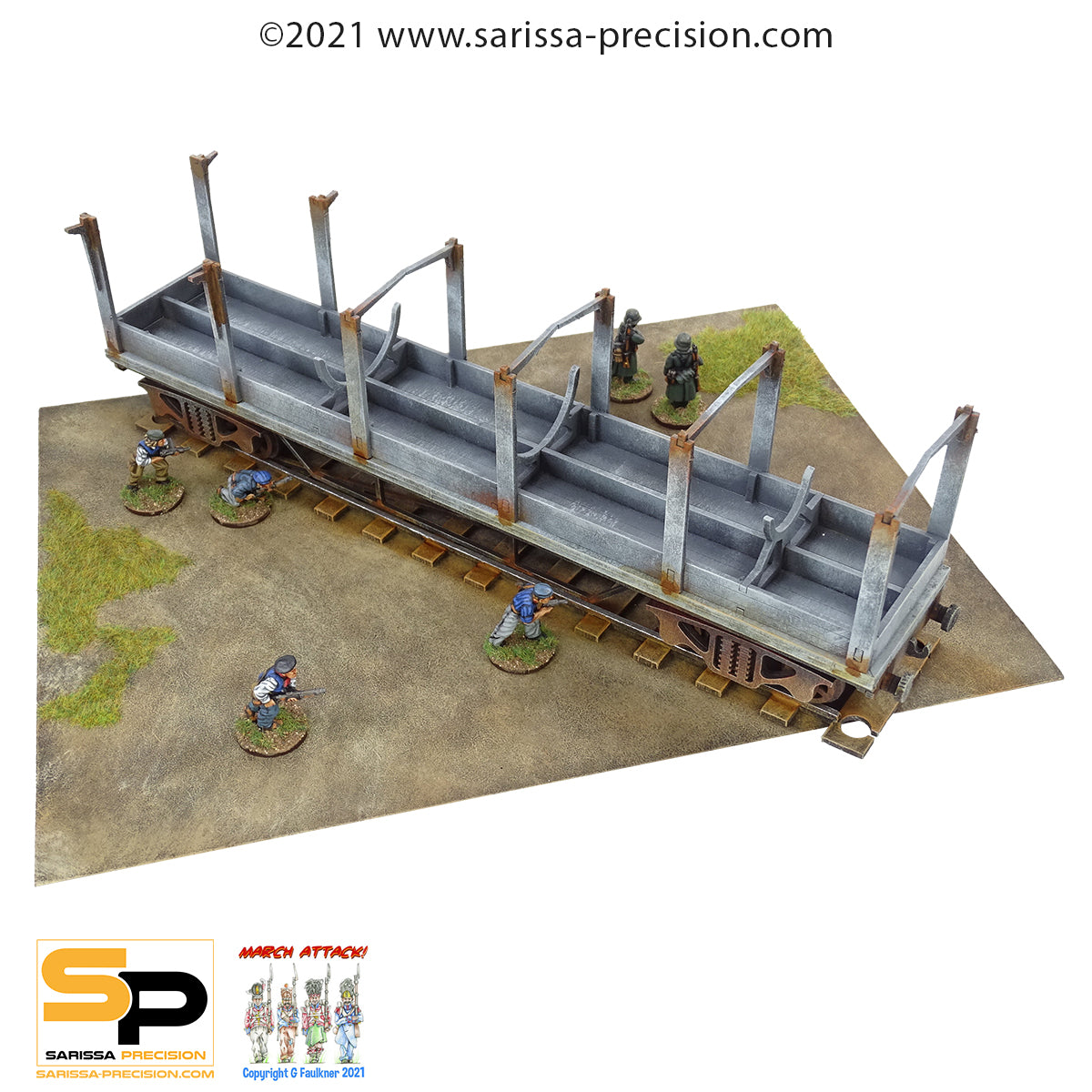 V2 Rocket Rail Car (28mm ) – Sarissa Precision Limited