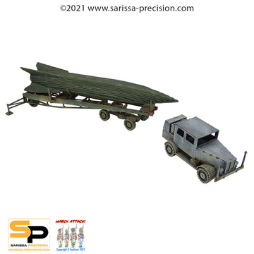 V2 Rocket Mobile Launch Set