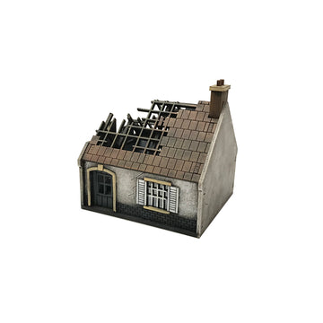 Destroyed Single-Storey House - 20mm