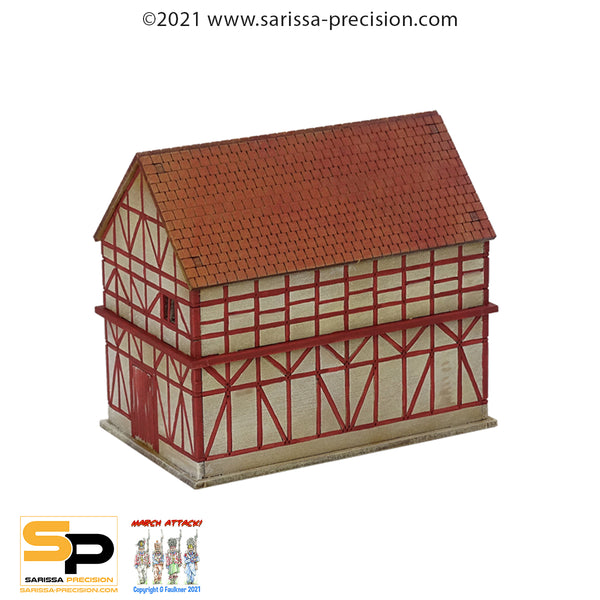 European Timber Frame Barn (15mm) – Sarissa Precision Limited