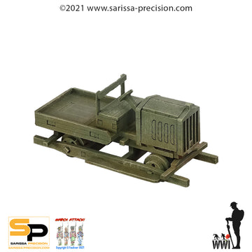 WW1 Narrow Gauge Austin Car Conversion (28mm)