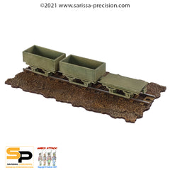 Narrow Gauge Horse Drawn Box Carriages (28mm)