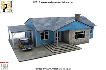 Residential Ranch Style House (Car Port LHS)