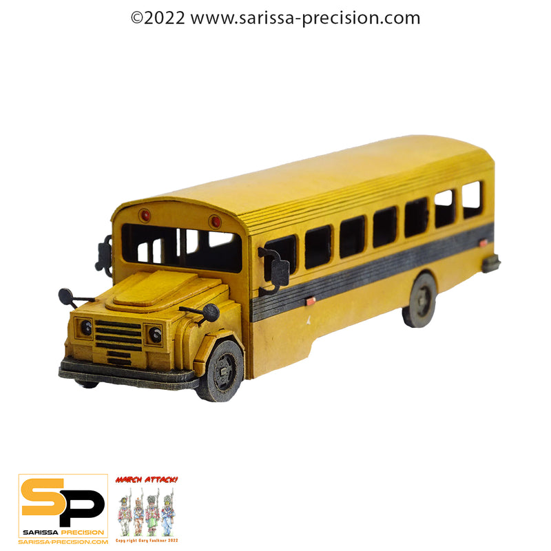 international school bus toy