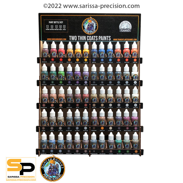 Full Set (60 pots) of Duncan Rhodes Two Thin Coats Wave 1 Paints plu Sarissa Precision Limited