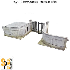 Embassy Security Checkpoint & Gate Set  (28mm)