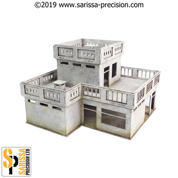 Walled Ambassador's Residence Set (28mm)