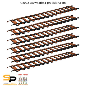 Rail Track Pack: Straight (x6) (28mm)