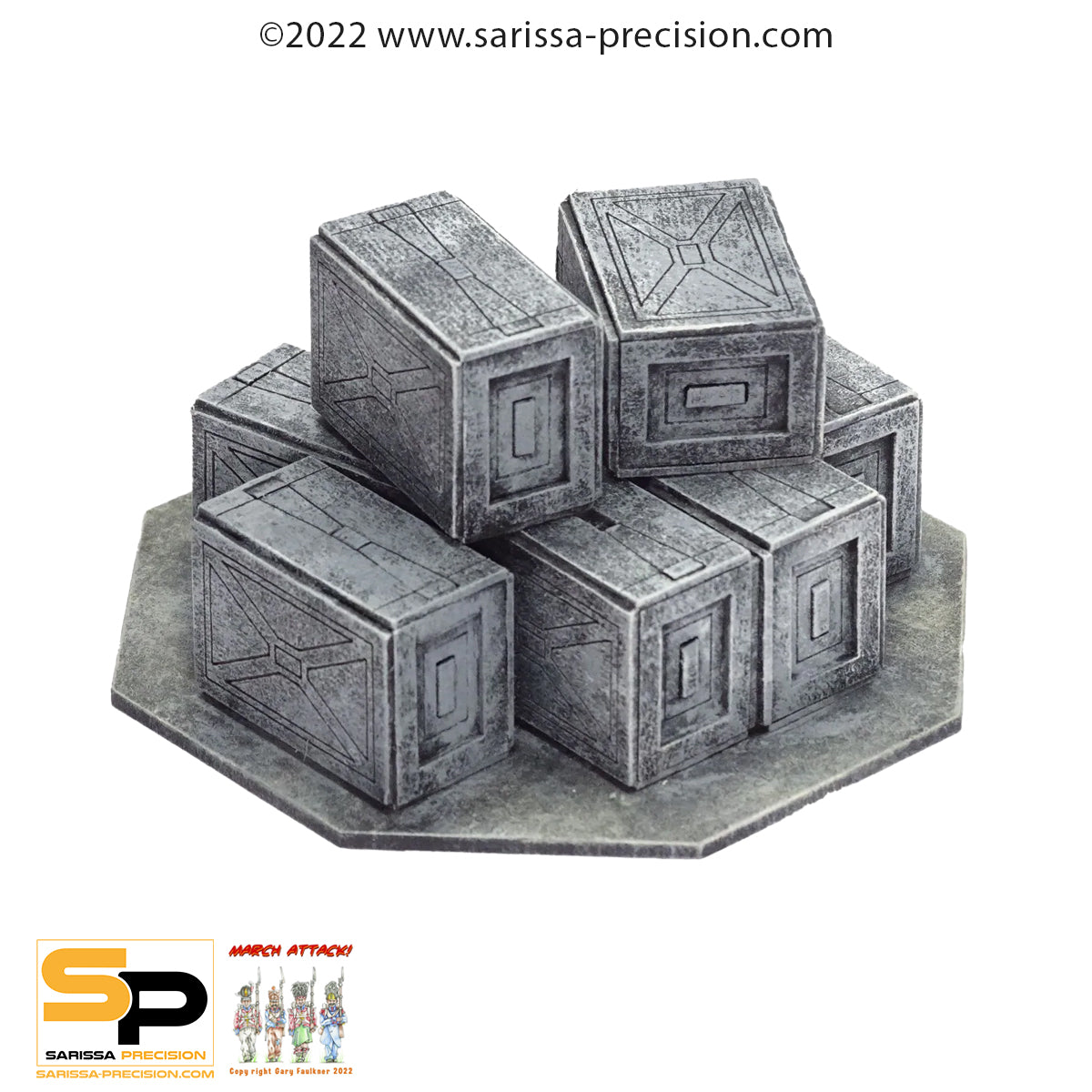 Lambda Sector - Cargo Crates (x12)