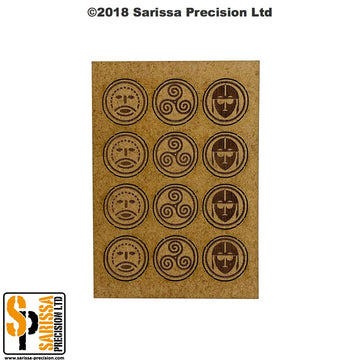 Fatigue Counter Set Anglo-Danish / Saxons - Suitable For Saga